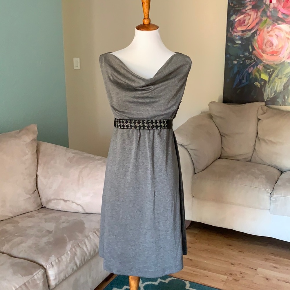 Liz Lange Maternity cowl neck sleeveless dress